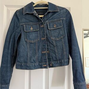 Banana Republic Dark Blue Jean Jacket